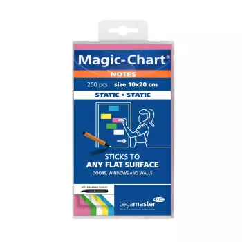 Blocco note Magic-Chart Legamaster 10x20cm assortiti 250 pezzi