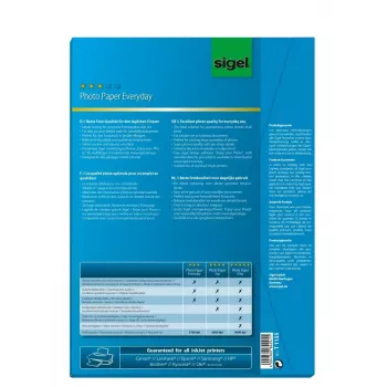 Carta fotografica A4 Sigel T1155 lucida