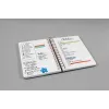 Quaderno per appunti Sigel JN603 A5 240 fogli nero blu