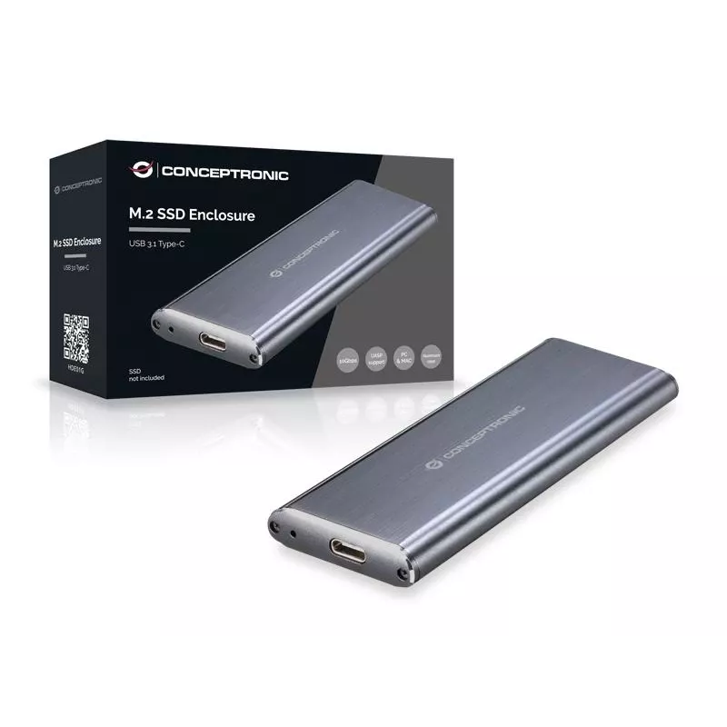 Conceptronic case per SSD M.2 USB 3.1 Type-C
