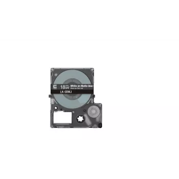 Nastro per etichette Epson LK-5BWJ nero bianco trasferimento termico 1,8 cm