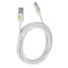 Techly ICOC MUSB20-CMAM20TW Cavo USB USB 2.0 2 m USB A USB C bianco