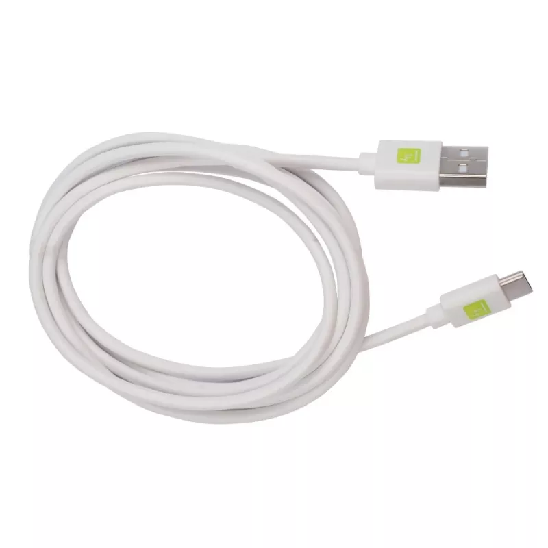 Techly ICOC MUSB20-CMAM20TW Cavo USB USB 2.0 2 m USB A USB C bianco