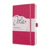 Quaderno Sigel JN105 A5 174 fogli rosa a righe rilegato