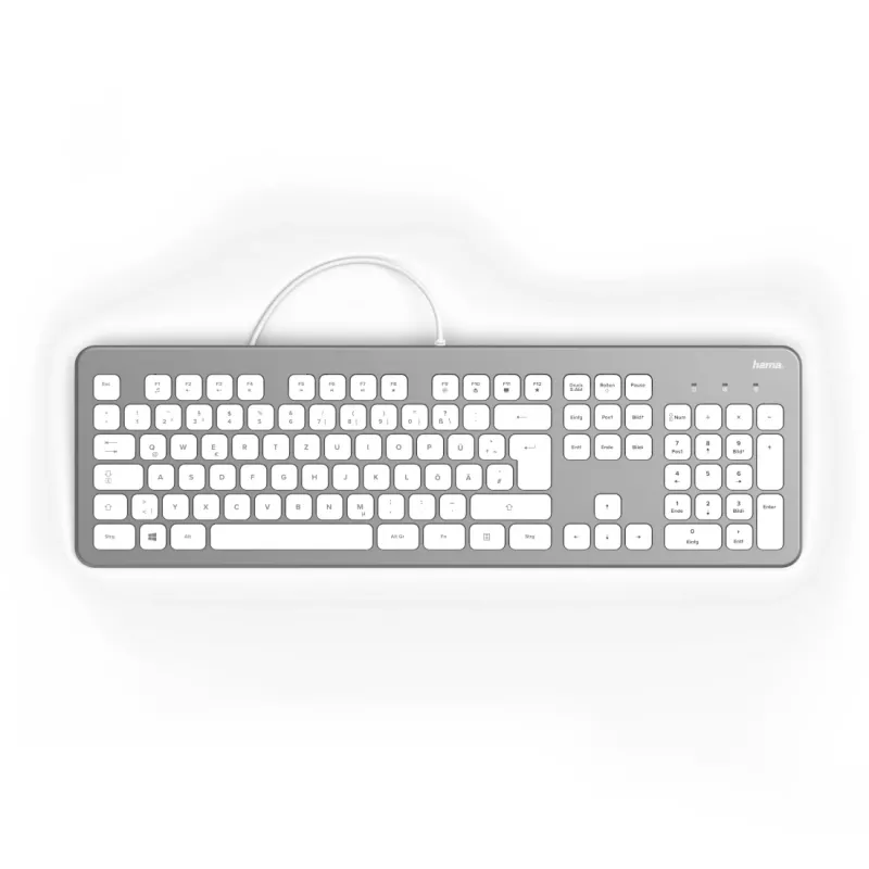 Hama KC-700 tastiera, USB, QWERTZ tedesco, nero (00182651)