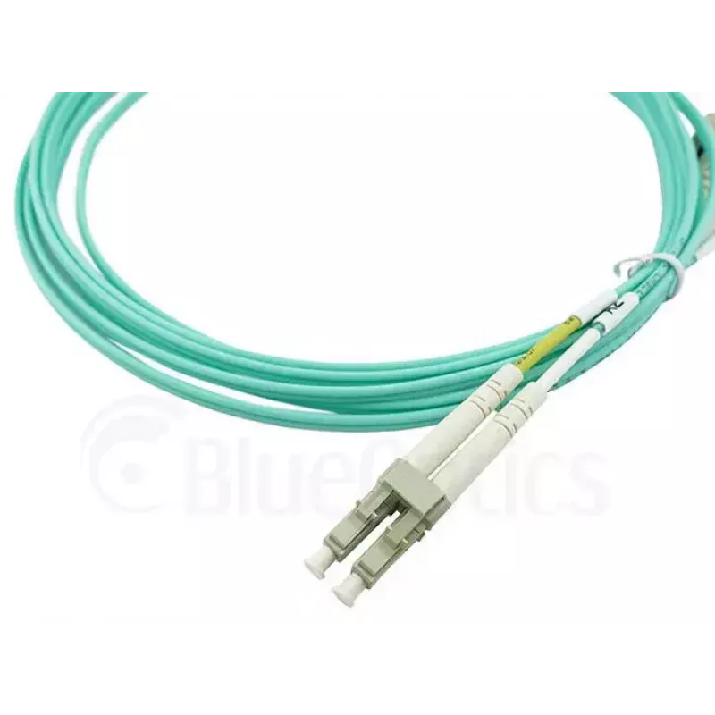 BlueOptics AJ835A cavo in fibra ottica InfiniBand 2 m LC aqua OM3
