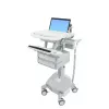 Carrello multimediale Ergotron StyleView alluminio-grigio bianco