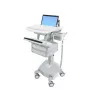 Carrello multimediale Ergotron StyleView alluminio-grigio bianco