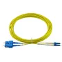 BlueOptics 047202G512000003M-BO cavo patch in fibra ottica duplex (compatibile con Corning), LC-UPC/SC-UPC, monomodale G.657.A1 9/125 µm, 3 m