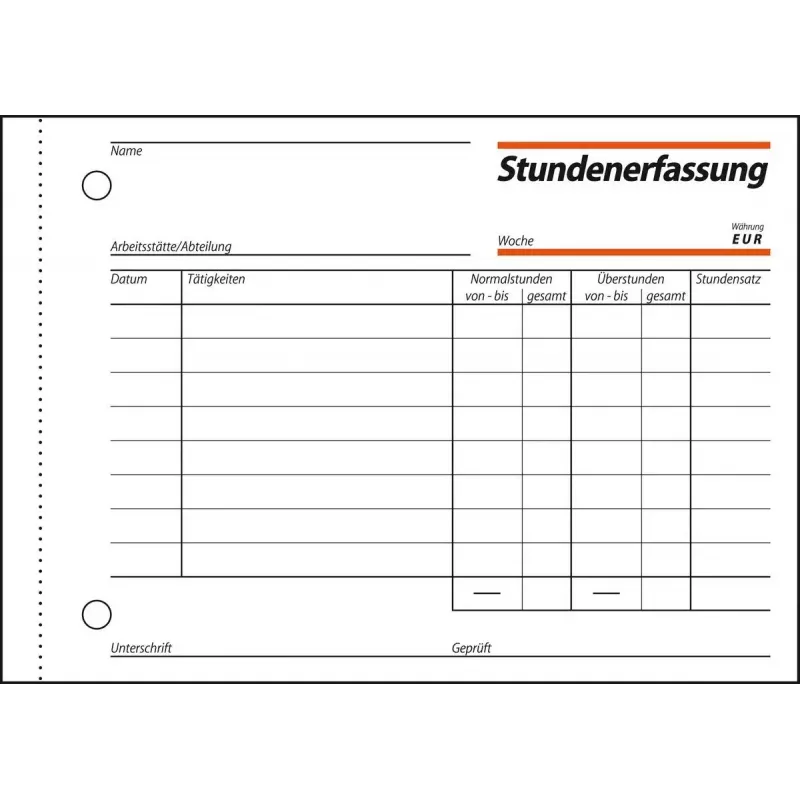 Modulo commerciale Sigel ST615 verde bianco A6