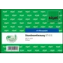 Modulo commerciale Sigel ST615 verde bianco A6