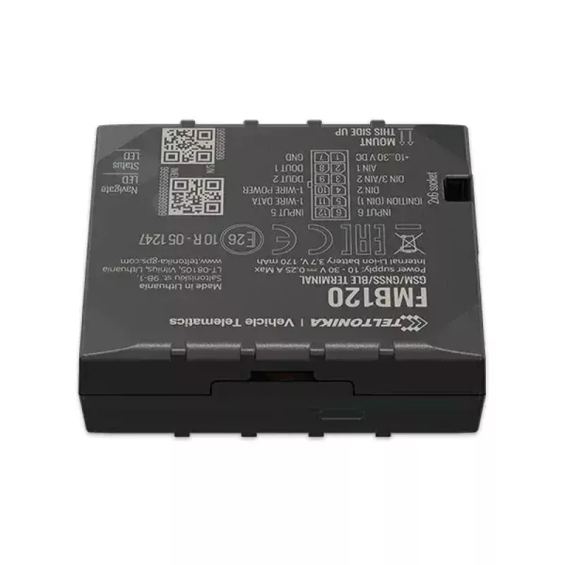 Teltonika FMB120 auto nero tracker GPS antipolvere