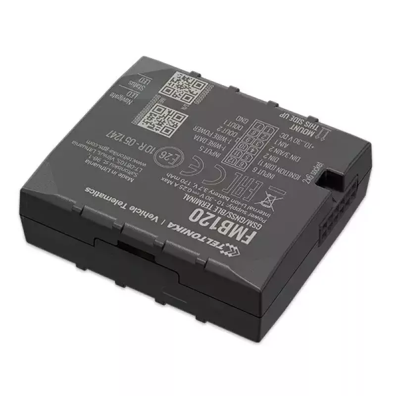 Teltonika FMB120 auto nero tracker GPS antipolvere