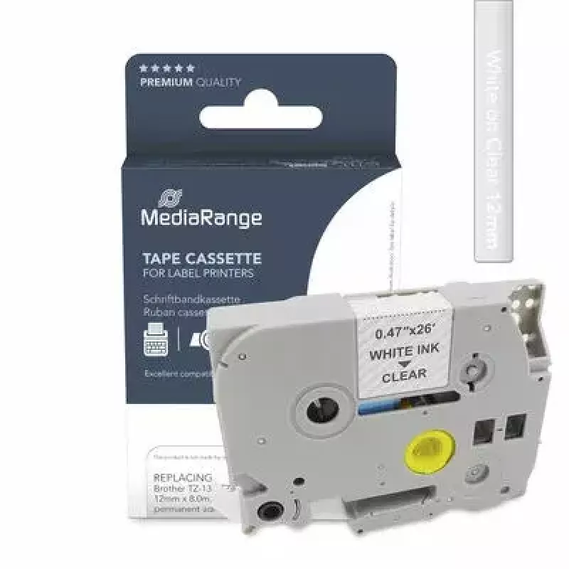 Nastro per etichette MediaRange MRBTZ135 compatibile Brother TZ-135