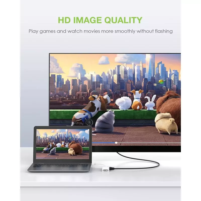 Techly adattatore 3 in 1 Mini DisplayPort (Thunderbolt) a HDMI / DVI / VGA IADAP MDP-COMBOF12