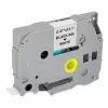 Nastro per stampante MediaRange MRBTZ131S nero 1,2 cm 4 m