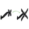 Techly adattatore universale per VESA 200x200 fino a 400x400 nero ICA-LCD G11A