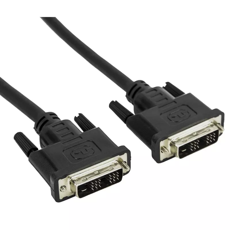 Techly cavo per monitor DVI digitale M/M Single Link 1,8 m (DVI-D) ICOC DVI-8000