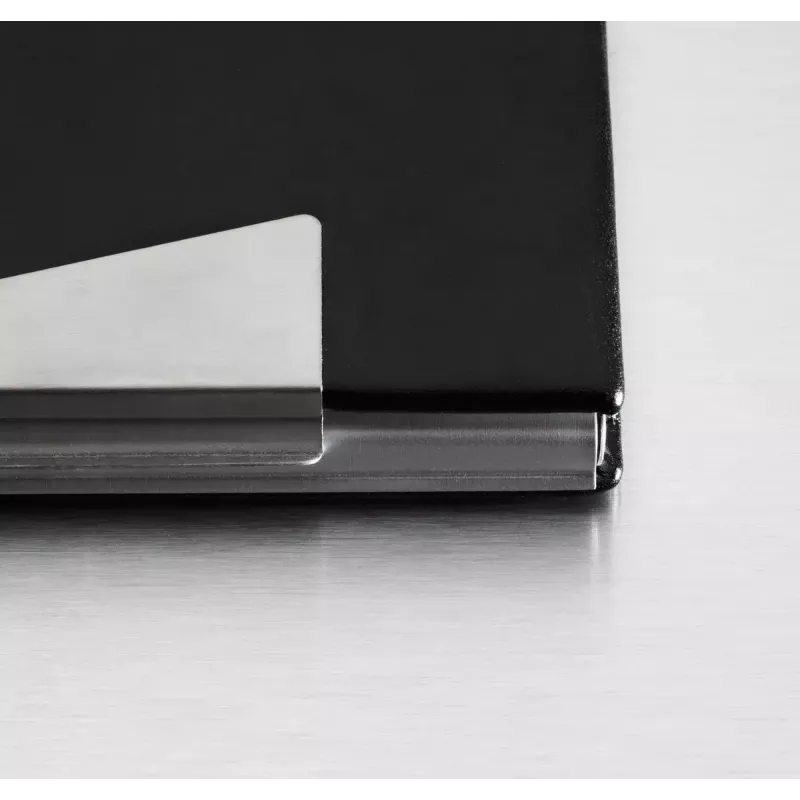 Porta biglietti da visita Sigel VZ131 alluminio nero argento