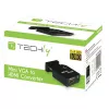 Techly mini convertitore VGA e audio a HDMI IDATA VGA-HDMINI