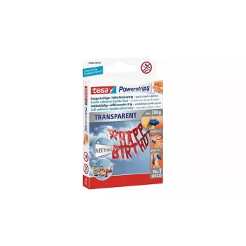 Adesivo di montaggio TESA Powerstrips trasparente DECO