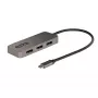 StarTech.com adattatore multi-monitor USB-C a 3 porte, hub MST da USB Type-C a 3x DisplayPort 1.4, extender/splitter per display laptop triple 4K 60Hz, HDR, cavo integrato extra-long - solo Windows