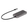 StarTech.com adattatore multi-monitor USB-C a 3 porte, hub MST da USB Type-C a 3x DisplayPort 1.4, extender/splitter per display laptop triple 4K 60Hz, HDR, cavo integrato extra-long - solo Windows