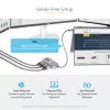 StarTech.com adattatore multi-monitor USB-C a 3 porte, hub MST da USB Type-C a 3x DisplayPort 1.4, extender/splitter per display laptop triple 4K 60Hz, HDR, cavo integrato extra-long - solo Windows