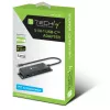Techly IADAP-USBC-935 docking station/replicatore di porte per laptop con filo USB 3.2 Gen 1 (3.1 Gen 1) Type-C nero