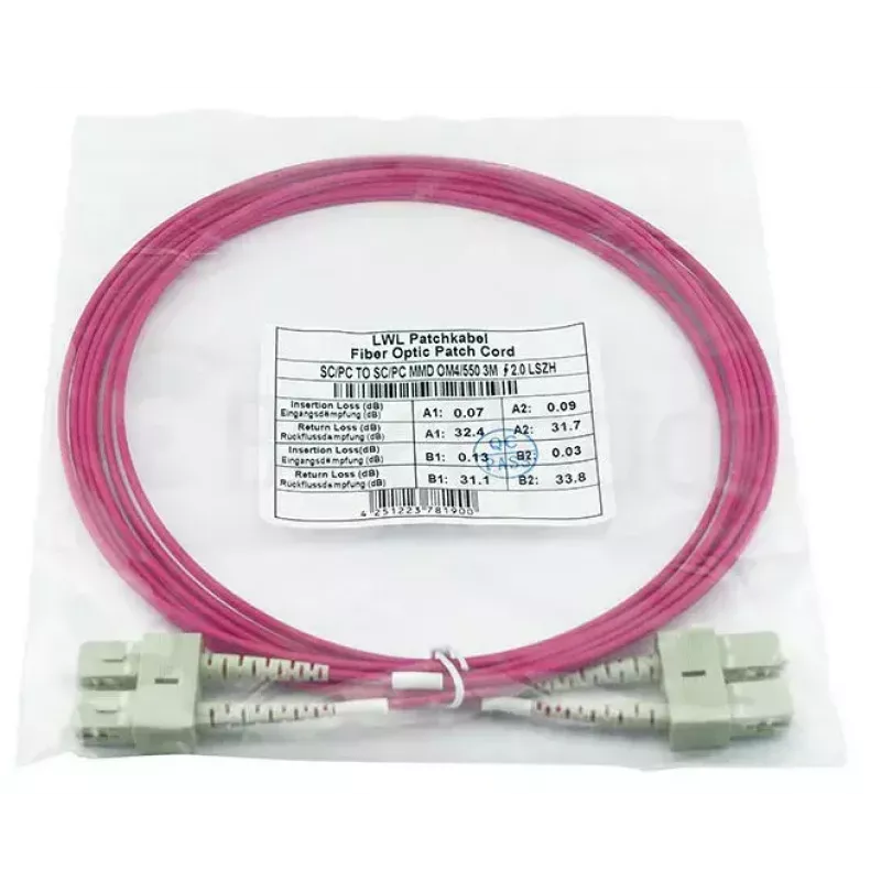 Cavo in fibra ottica InfiniBand BlueOptics SFP3232FU3MK 3 m SC OM4