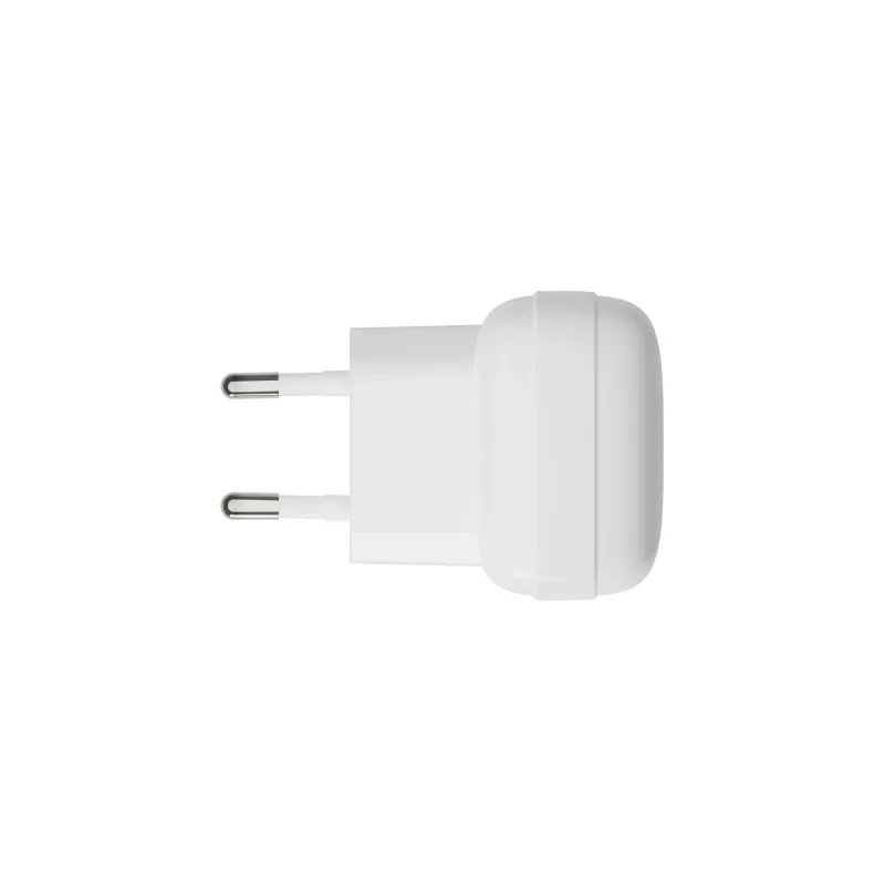 Caricabatterie da parete d bramante re-charge Pro EU piatto 2×USB-C 20W bianco (per interni)
