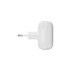 Caricabatterie da parete d bramante re-charge Pro EU piatto 2×USB-C 20W bianco (per interni)