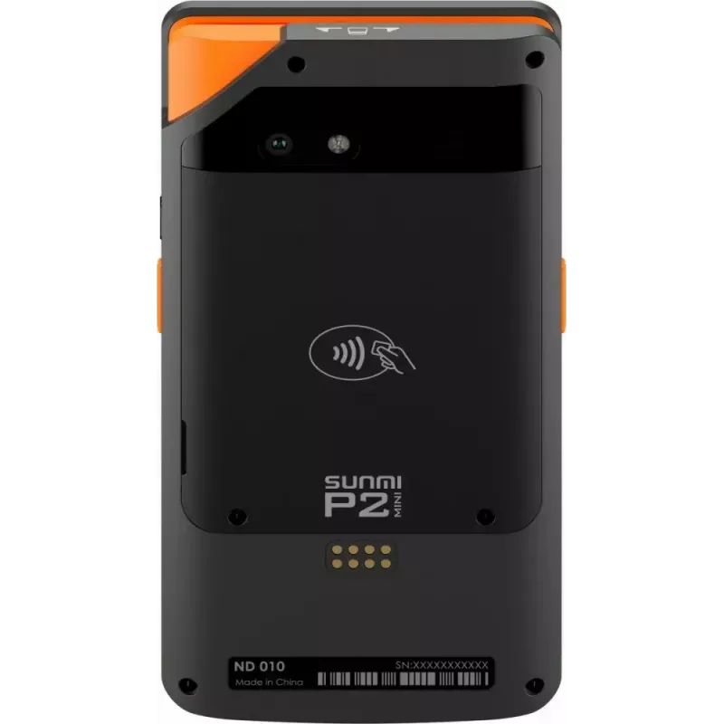 POS mobile SUNMI P2 Mini con 2 GB RAM, 16 GB di memoria e fotocamera da 5-MP