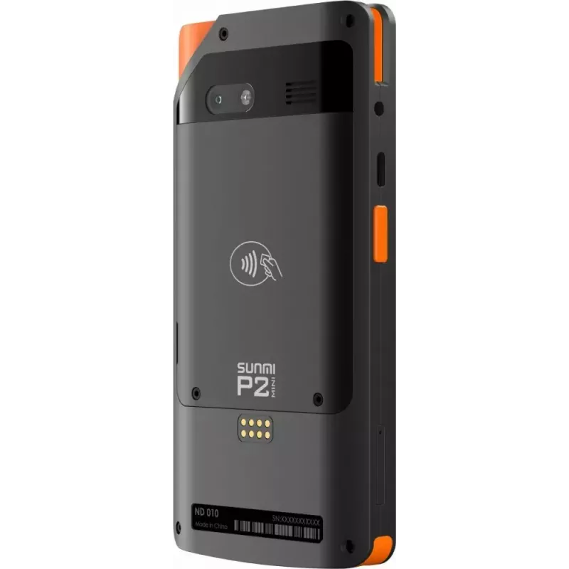 POS mobile SUNMI P2 Mini con 2 GB RAM, 16 GB di memoria e fotocamera da 5-MP