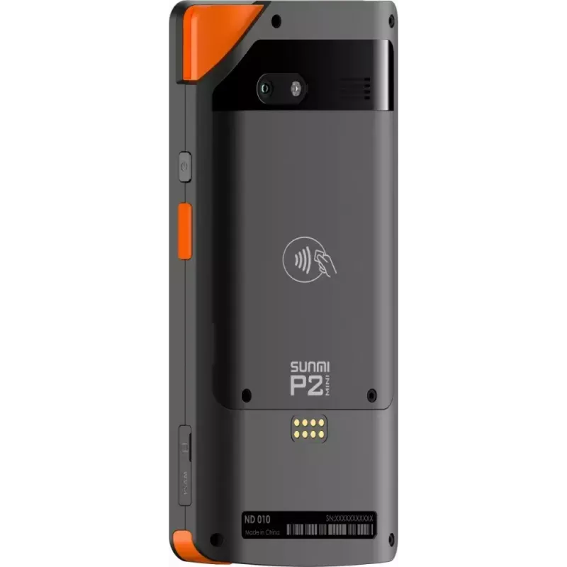POS mobile SUNMI P2 Mini con 2 GB RAM, 16 GB di memoria e fotocamera da 5-MP