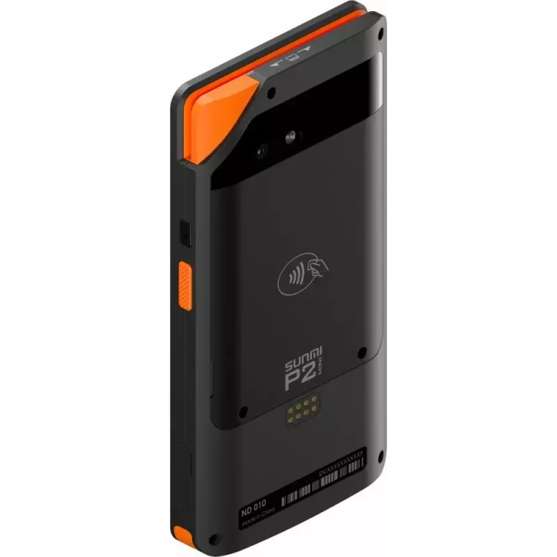 POS mobile SUNMI P2 Mini con 2 GB RAM, 16 GB di memoria e fotocamera da 5-MP