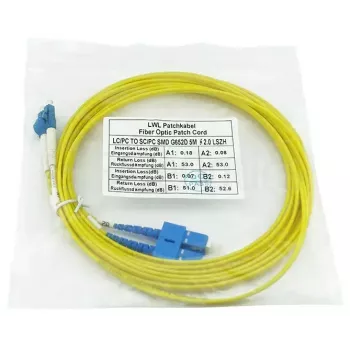 Cavo in fibra ottica InfiniBand BlueOptics SFP3132BU5MK 5 m LC SC