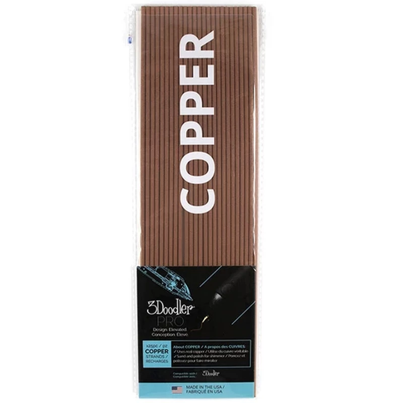 3Doodler filamento Pro+ 25 rame marrone-rossastro “Copper” 122 g
