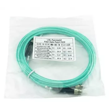 Cavo in fibra ottica InfiniBand BlueOptics SFP3333EU5MK 5 m ST aqua