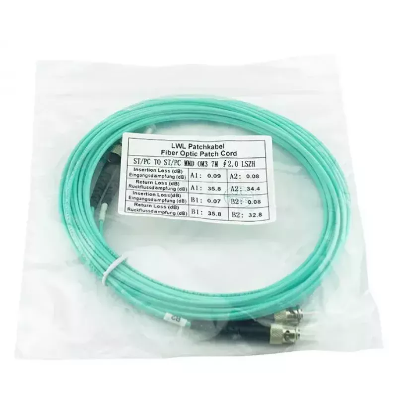 Cavo in fibra ottica InfiniBand BlueOptics SFP3333EU5MK 5 m ST aqua