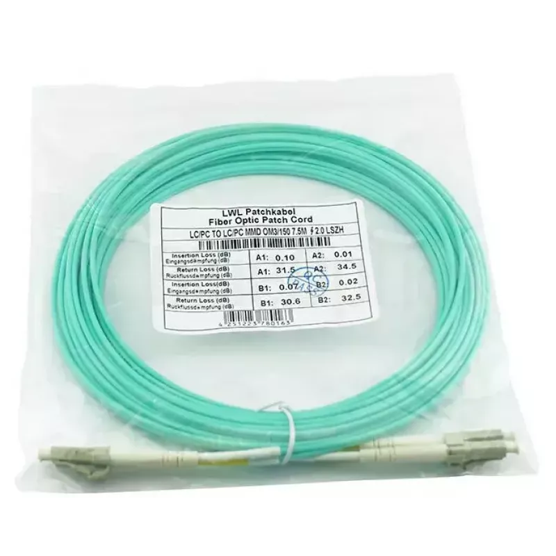 Cavo in fibra ottica InfiniBand BlueOptics SFP3131EU5MK 5 m LC aqua OM3