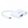 Techly cavo convertitore adattatore USB a VGA-C, C-Port funzione di ricarica USB IADAP USB31-VU31
