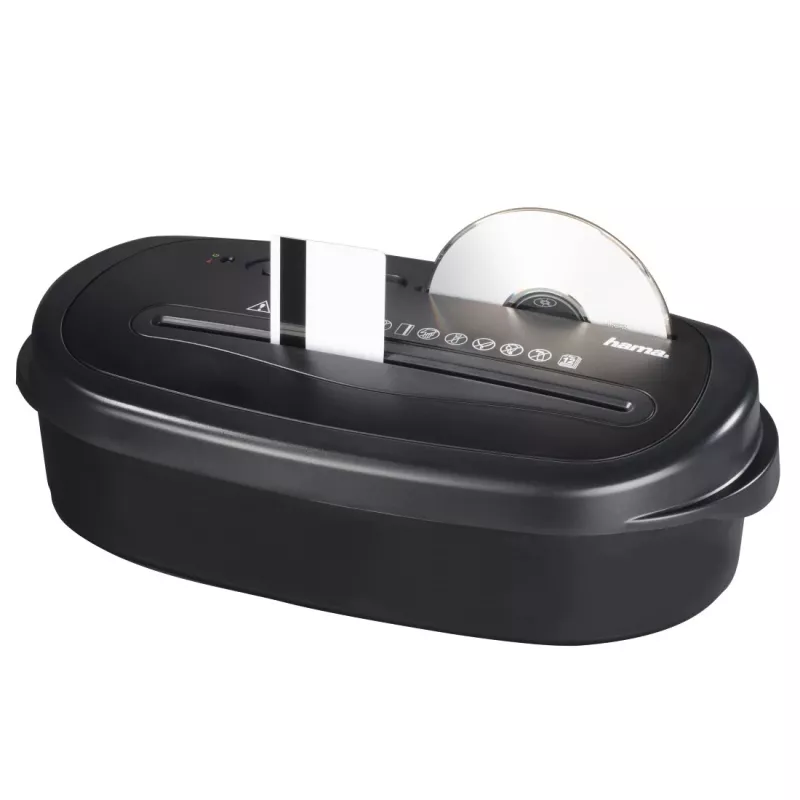 Distruggidocumenti Hama Home X12CD taglio a particelle 72 dB 22 cm nero
