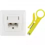Presa di rete RJ-45 Schwaiger TDU2628532