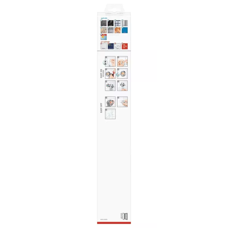 Portasciugamani a parete TESA DELUXXE larghezza 72 mm profondità 450 mm altezza 50 mm