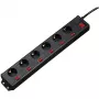 Hama 00137259 ciabatta 1,4 m 6 prese AC per interni nero
