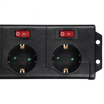 Hama 00137259 ciabatta 1,4 m 6 prese AC per interni nero