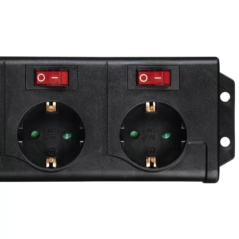 Hama 00137259 ciabatta 1,4 m 6 prese AC per interni nero