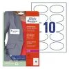 Etichetta adesiva ovale rimovibile Avery L4882-20