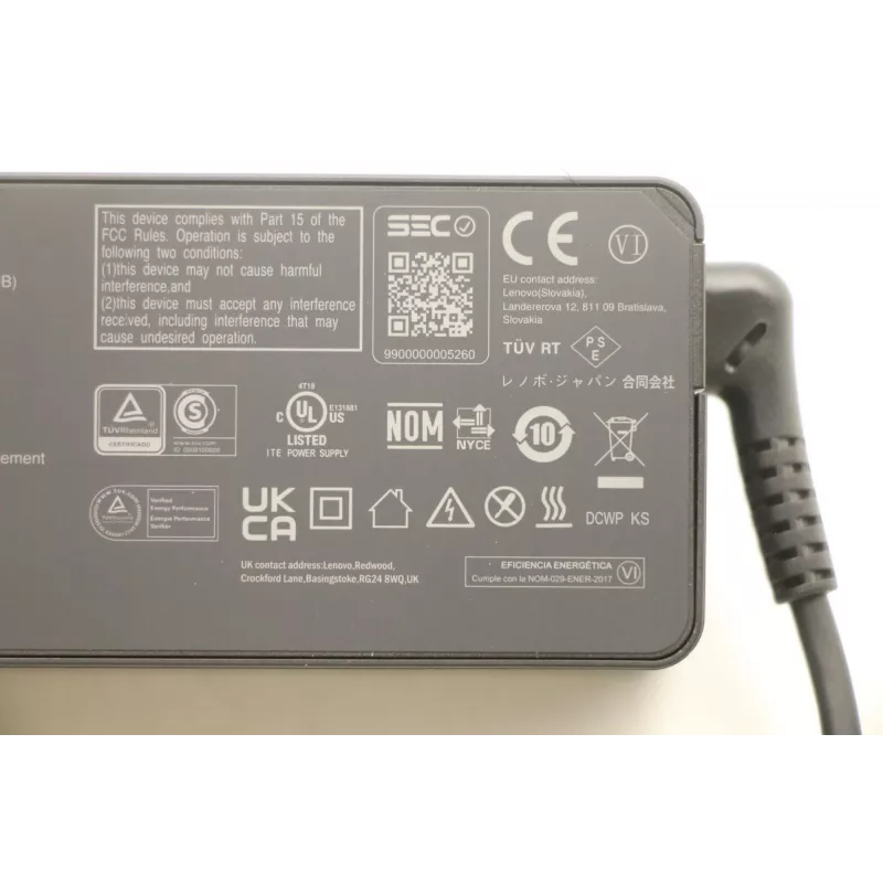 Alimentatore CA 65W USB Type-C Lenovo 5A10W86303, alimentatore USB-C PD 65 W